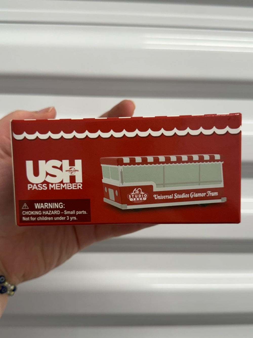 Universal Studio Hollywood Tram Figurine - Pass Exclusive - 60th Anniversary